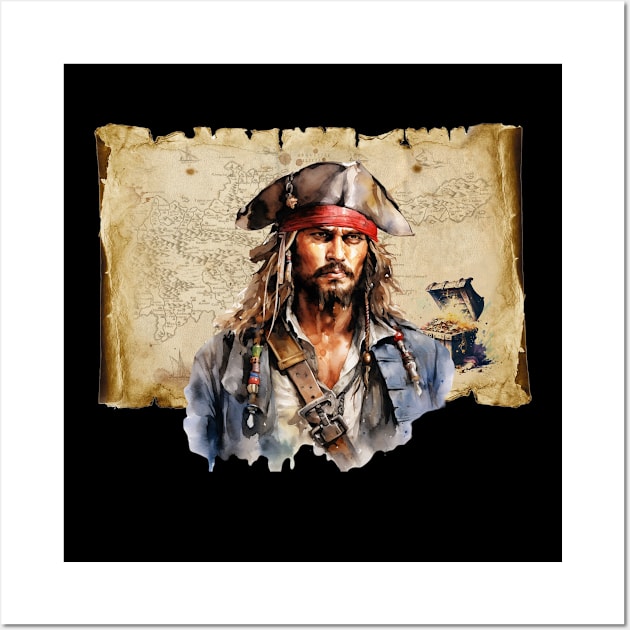 Pirate 2 Wall Art by KEWDesign